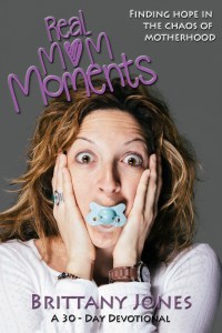 young woman with a pacifier